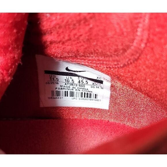 Nike LeBron Soldier 12 TB 'University Red' Men's Size 11.5 - Picture 6 of 6